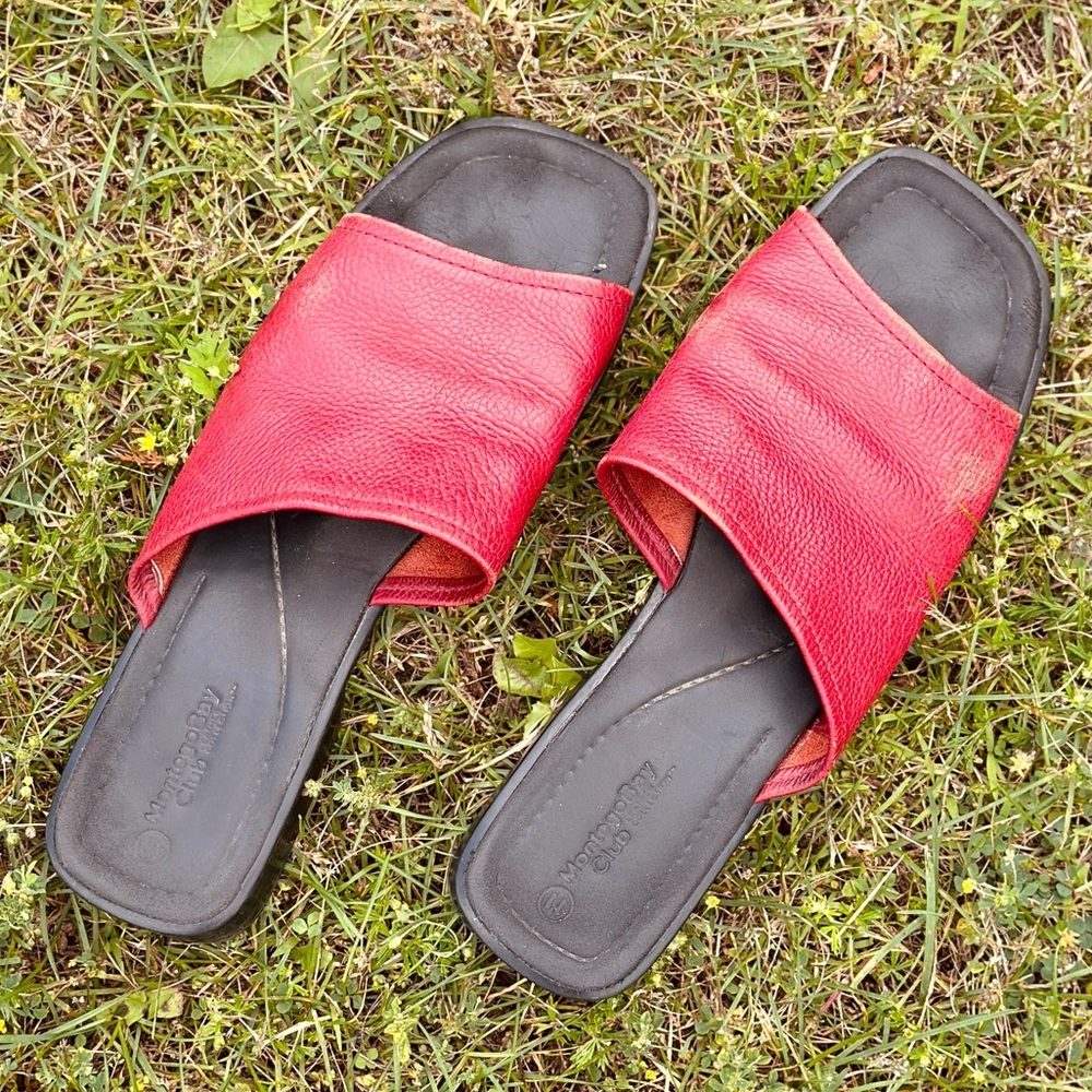 Montego Bay Club leather collection Mules -  Size 11